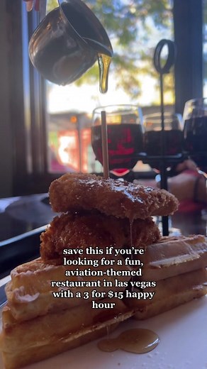 Flights Restaurant is the unique dining experience you didn’t know you needed ✈️ #lasvegaseats #vegasrestaurants #vegasthings #vegasthingstodo #lasvegasplaces #vegastrip #lasvegasbrunch #vegasbrunch #lasvegasbaby