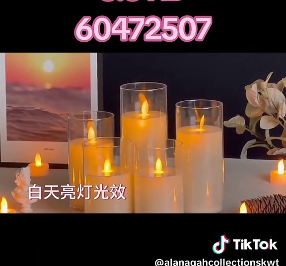 3.5 KD LED Candles Set - Order Yours Now