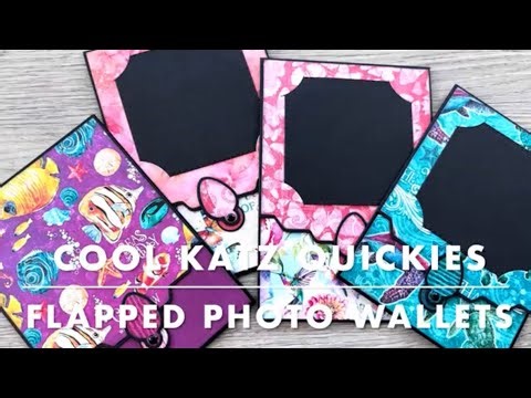 Cool Katz Quickies - Flapped Pocketed Photo Wallets