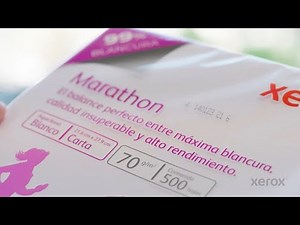 Pruebas de Impresión de Papel Xerox Marathon