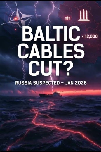 NATO’s Internet Cable Just Snapped ⚠️🌊