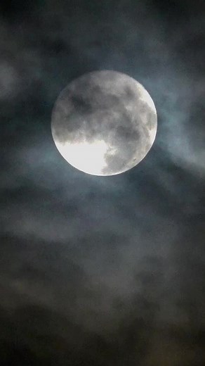 If you have clear skies tonight, look up to see the #WolfMoon, the first Full Moon of 2024! 🐺🌕 #FullMoon