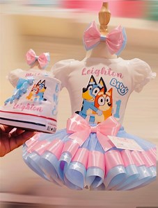 Tutu Outfit, Dog Birthday Outfit, Blue Dog Tutu - Etsy