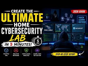 Create the ULTIMATE Home Cybersecurity Lab in 5 Minutes! (2026 Guide)