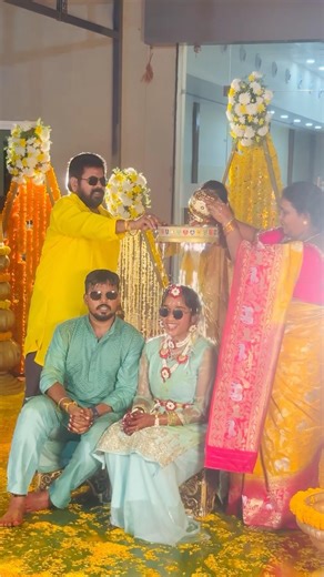 మా ఇంటి Haldi Function 💛 #youtubeshorts #meemonikabalu