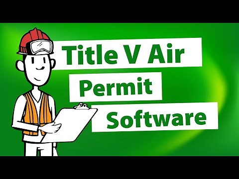 Simplify Your Title V Air Permit Compliance