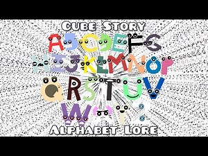 Cube Story Alphabet Lore (Geometry Dash Animation)