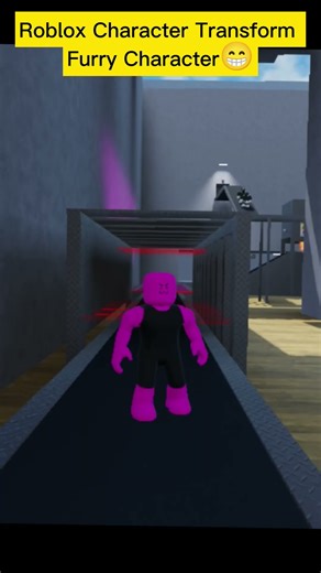 Roblox transform furry 😹😁 #roblox #funny #trending