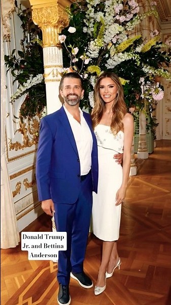 Donald Trump Jr. and Bettina Anderson Get Married in the Bahamas 💍 🌴🌊