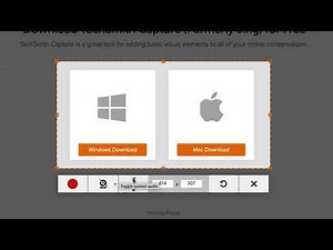 Using Techsmith Capture