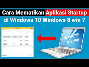 How to Turn Off Startup Applications on Windows 10 Windows 8 Windows 7 Laptop PC