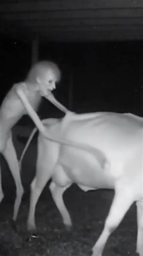 2:00 AM — A Cow’s Kick Stopped the Creature (CCTV Footage)#short