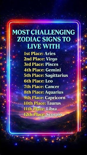 These Zodiac Signs Are the HARDEST to Live With 😱