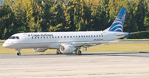 Copa recibe nueva aeronave Embraer 190