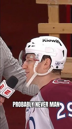 MacKinnon COOKS Erik Johnson 😂