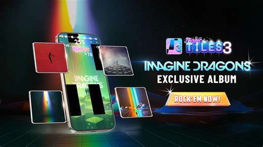 After the silence, comes the roar. 🔥 THE DRAGONS HAVE AWAKENED 💪 Imagine Dragons returns with a brand new album, and they’re bringing the legendary “BONES” to Magic Tiles 3 in full force! ▶️ https://magictiles3.onelink.me/uGLs/7h6ym12v ⚡ Unleash chaos, rhythm, and raw emotion in every tap with an exclusive themed stage crafted for fans. 🦴 Feel the shake, own the beat. 🎸 Play the iconic Bones, Demons, Believer and Thunder with special guitar edition now! #MagicTiles3 #imaginedragons | Magic T