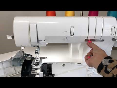 Threading the Baby Lock Euphoria Coverstitch