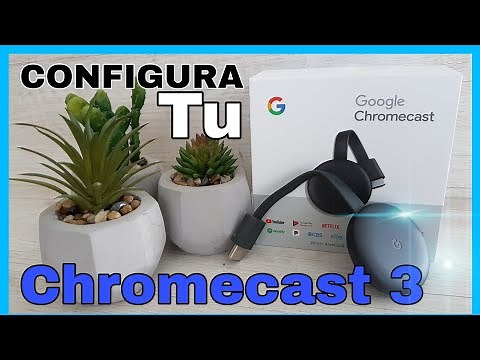 ✅ COMO Configurar FACIL Y RAPIDO 🚀 google CHROMECAST 3 generacion 2020 ⭐ Instalacion paso a paso 🔥