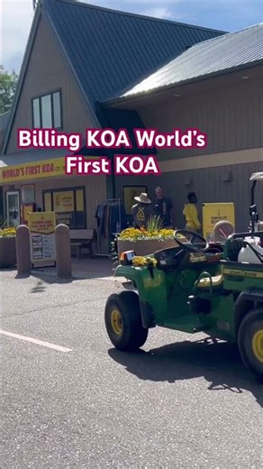 Billing Montana first KOA in the world #lifeisbutadream #travel #foryou #camping #shorts #montana
