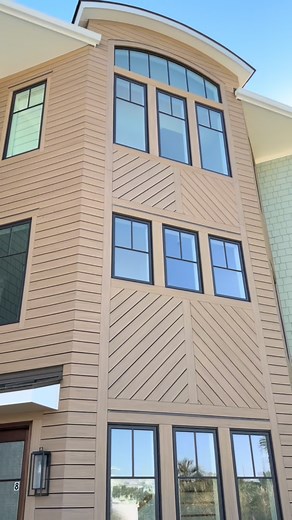 Coastal living comes with beauty, and a little bit of weather. That’s why we chose @timbertech for the siding on this home. Built to withstand Wilmington’s hurricanes, salt air, and heavy rain, it offers the look of natural wood with unmatched durability and protection. Choosing the right materials is mandatory when you are building luxury homes. #RMBBuilding #CustomHomeBuilders #LuxuryHomes #WilmingtonNCHomes | RMB Building & Design