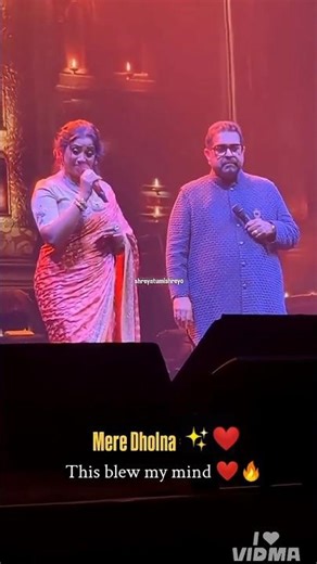 Mera Dholna Song ✨🥀By Shreya Ghoshal || Shreya X Shankar || #lyrics #song #shorts