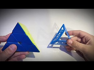How to pyraminx stand...