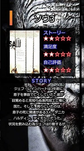 【#映画紹介 】SAW SERIES① #shots