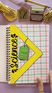 1.3M views · 15K reactions | Best Assignment Front Page Design ✨ #reels | Nhuan Dao Calligraphy 101 | Facebook