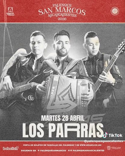 Los Parras se presentan en el Mejor Palenque de México
