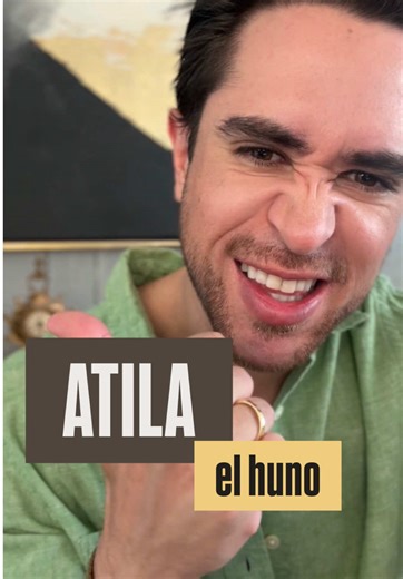 ATILA EL HUNO: Personajes de la Historia #atila #hunos #imperioromano #constantinopla #historia