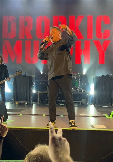 Incredible night Friday at the Dropkick Murphys show ☘️ — started on the balcony with colleagues and labor leaders — ended it on the floor in the mosh pit 🤣 and Ken Casey gave me a fist bump after the last song! Happy St. Patrick’s Day weekend everyone ☘️ #dropkickmurphys #stpaddysday #Boston #Massachusetts #TheBigMan