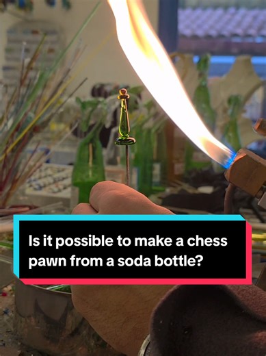 DIY Chess Pawn from a Soda Bottle