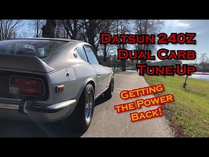 Tuning the Carbs On My 240Z! (Drives Much Better)