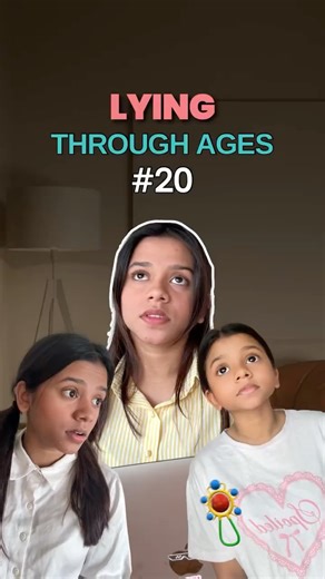 FilterCopy | Lying my way through life 😭 Ft. @sanika.dewade #fcoriginals hasn't any homework [ through ages, job stress, childhood, teenage, college... | Instagram