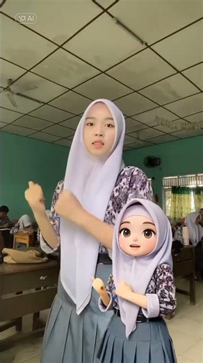 Joget ai chibi x model#ai #fyp #viral #trending #chibi