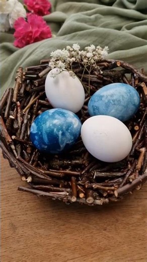 DIY Osternest #ostern #ostereier #diy #osterhase #shorts