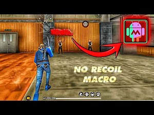 Free Fire No Recoil Macro Settings | Best Android MacroDroid Tutorial 🇧🇷
