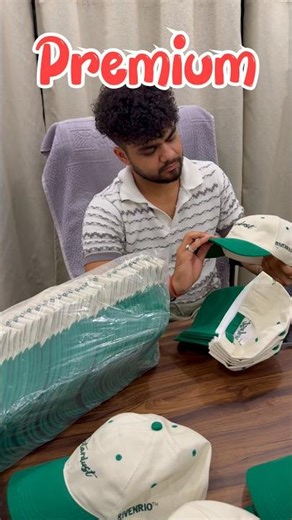 Branded Caps ka bulk order.🧢✅ #shorts #minivlog #viral #business