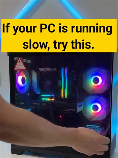 if your pc is running slow? try this #FORYOUPAGE #foryou #pctipsandtrick #windowspc