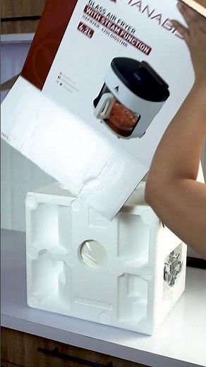 Hanabishi Glass Air Fryer Unboxing