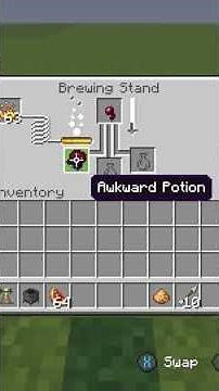 How to make arrows of harming 2 in Minecraft #minecraftgameplay