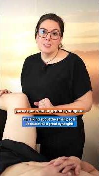 How to massage the iliac crest and the small psoas muscle