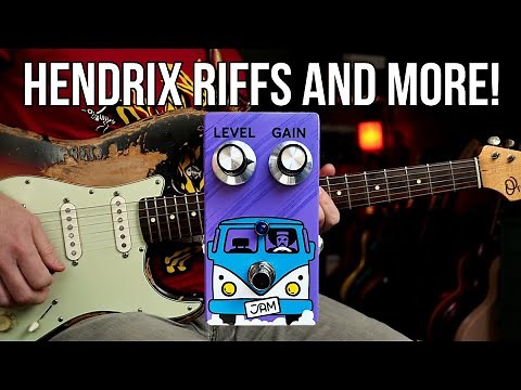 Hendrix riffs and more! | Jam Pedals Fuzz Phrase Si Pedal Demo