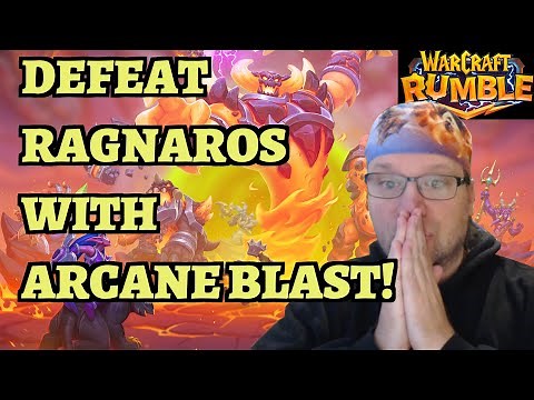 Defeat Ragnaros with Arcane Blast! Molten Core Raid Guide - Warcraft Rumble