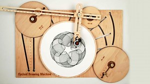 Joe Freedman's Amazing Cycloid Drawing Machine | Article | Abakcus