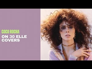 Coco Rocha On 30 ELLE Covers