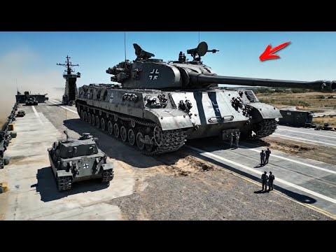 The Insane 1,000-Ton Nazi Ratte Tank: Hitler's Secret Weapon to Win WWII? 💀