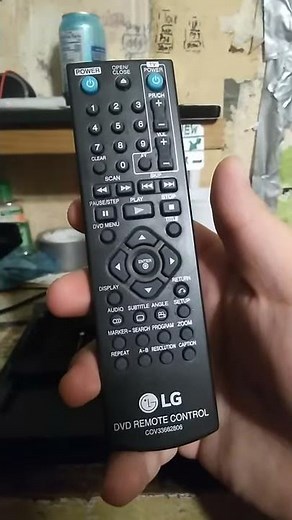 LG DVD player remote