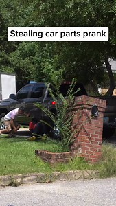 11K views · 69 reactions | Stealing car parts prank gone wrong #fup #fyp #viral #prank #lol #funny #uhtig #explore | Luhh Tig | Facebook