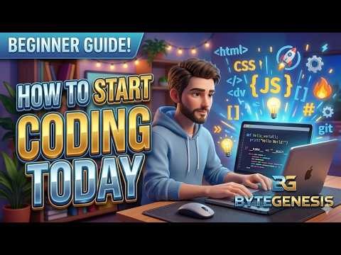 🔥How to Start Coding Today (Beginner to Pro Roadmap)